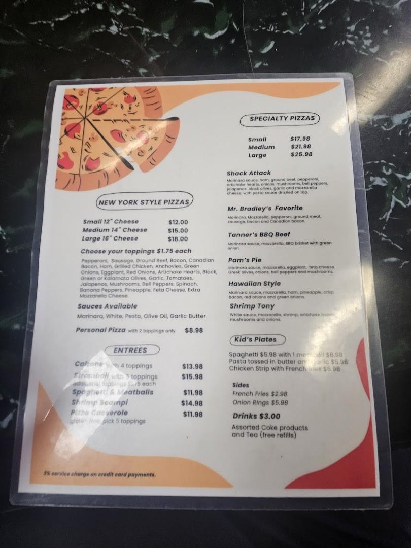 Norma's Pizza Shack Menu image 3